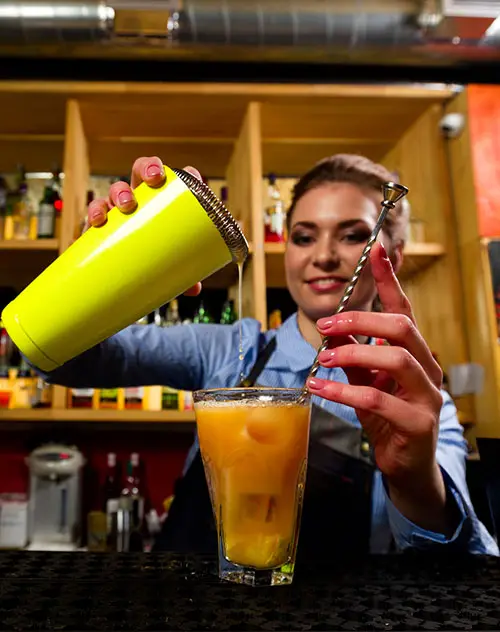 Capital People Bar staff cocktails