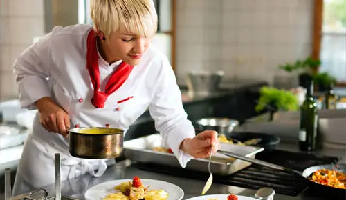 Capital People chef serving